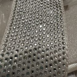 Women’s Size 11 Embellished White Sandals 