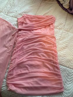 Pink dress