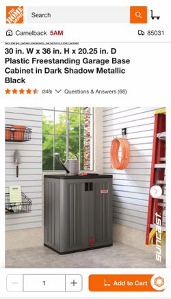 Garage cabinet