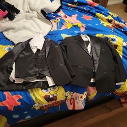 Kids Tuxedos.   Size 5 And 6