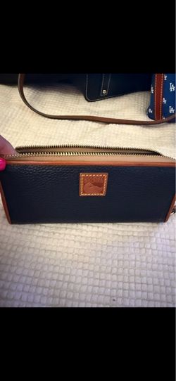 Dooney & Burke zip around wallet