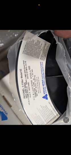 Special Metals INCONEL Welding Wire 0.045 in Diameter 30 lbs Spool