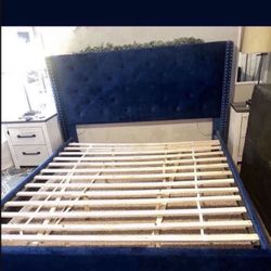King Bed  Frame  $400