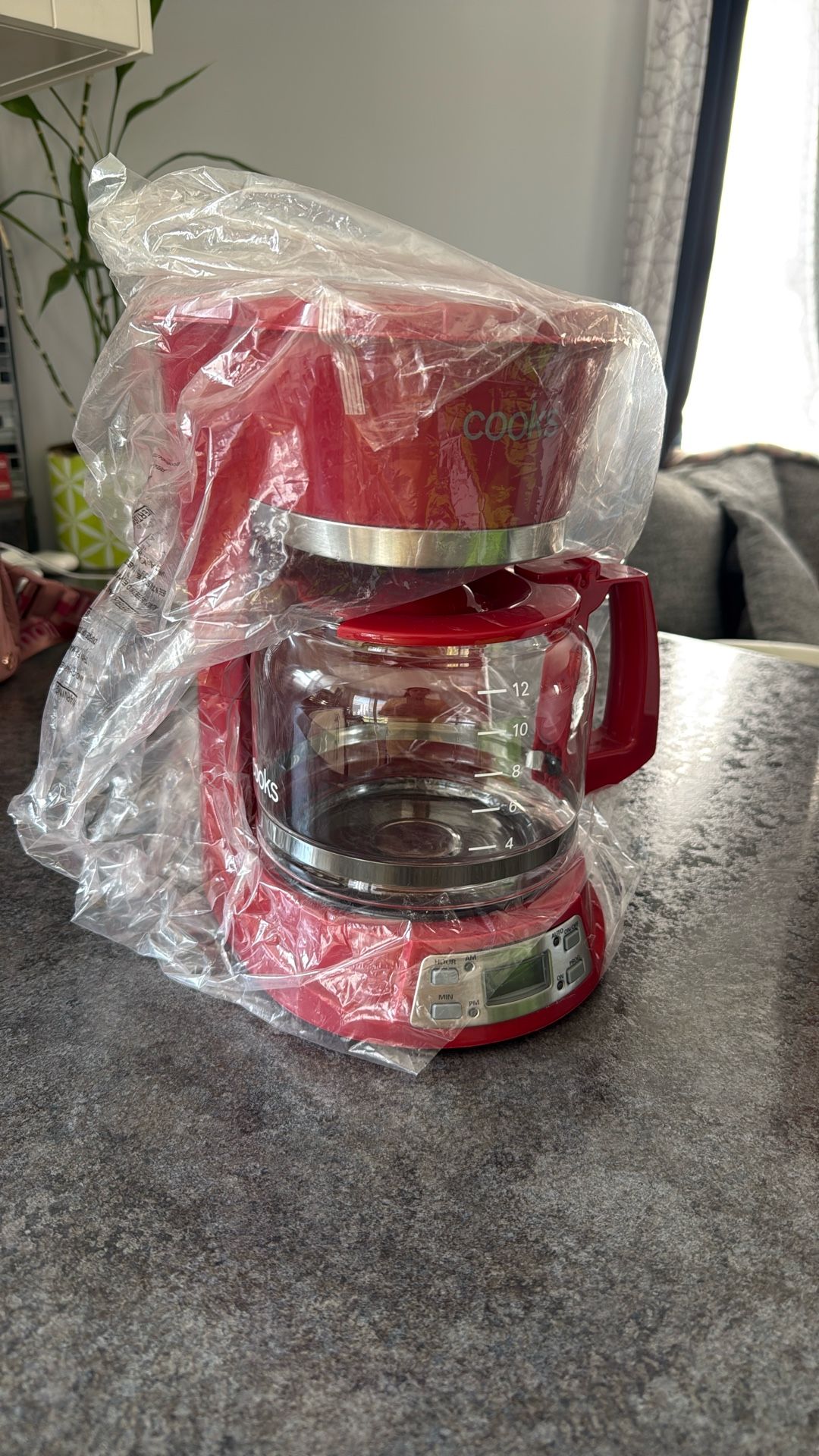 Red Coffee Maker