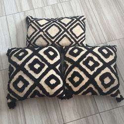 3 Couch Pillow Set