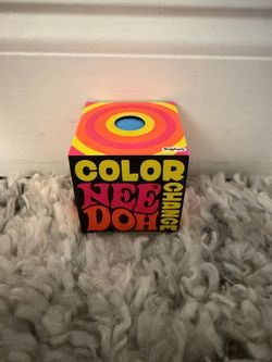 BLUE - Needoh - Color Changing - Squishy Toy NEE DOH