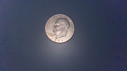 1977, D mint mark, Eisenhower half dollar