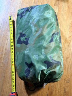 Joryn Woodland Camouflage Netting With Mesh Backing & Carry Bag