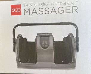 Best Choice Products Heated Foot Massager Machine Shiatsu Leg Massager, Therapeutic Reflexology Calf Massager w/Blood Circulation, Nerve Pain, Deep Kn