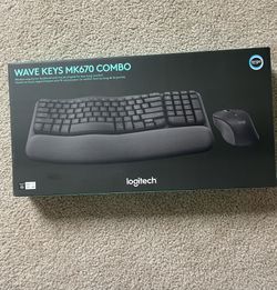 Logitech Wave Keyboard and Mouse