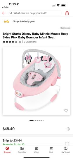 Minnie Mouse Soothing bouncer
