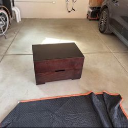 Two Drawer Nightstand-Tv Stand