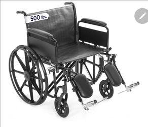 Medline 24 Inch Seat Wheelchair. Brand new.