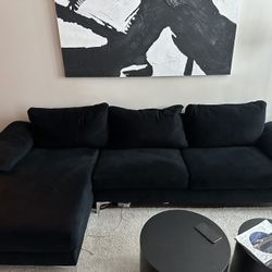 Black Sectional Couch