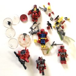 MARVEL DEADPOOL LEGOS