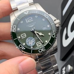 Men's automatic mechanical watch, 41mm, brand new steel bracelet model with box