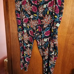 Terra Sky 4x Plus Sized Women's Capri