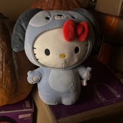 Hello kitty Kidrobot Blue Puppie Costumes. 