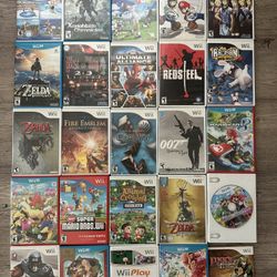 Wii Games Lot 25 Games