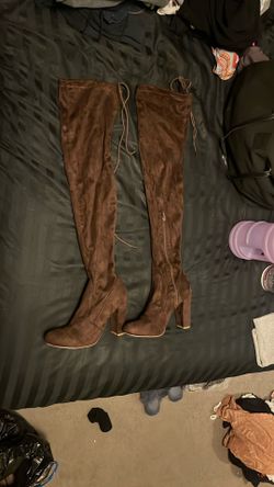 Thigh high Suede Boots