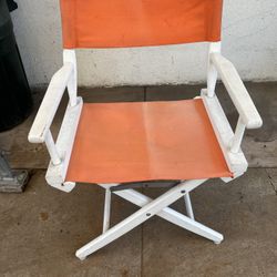 Collapsible Wood/Canvas Directors Chair