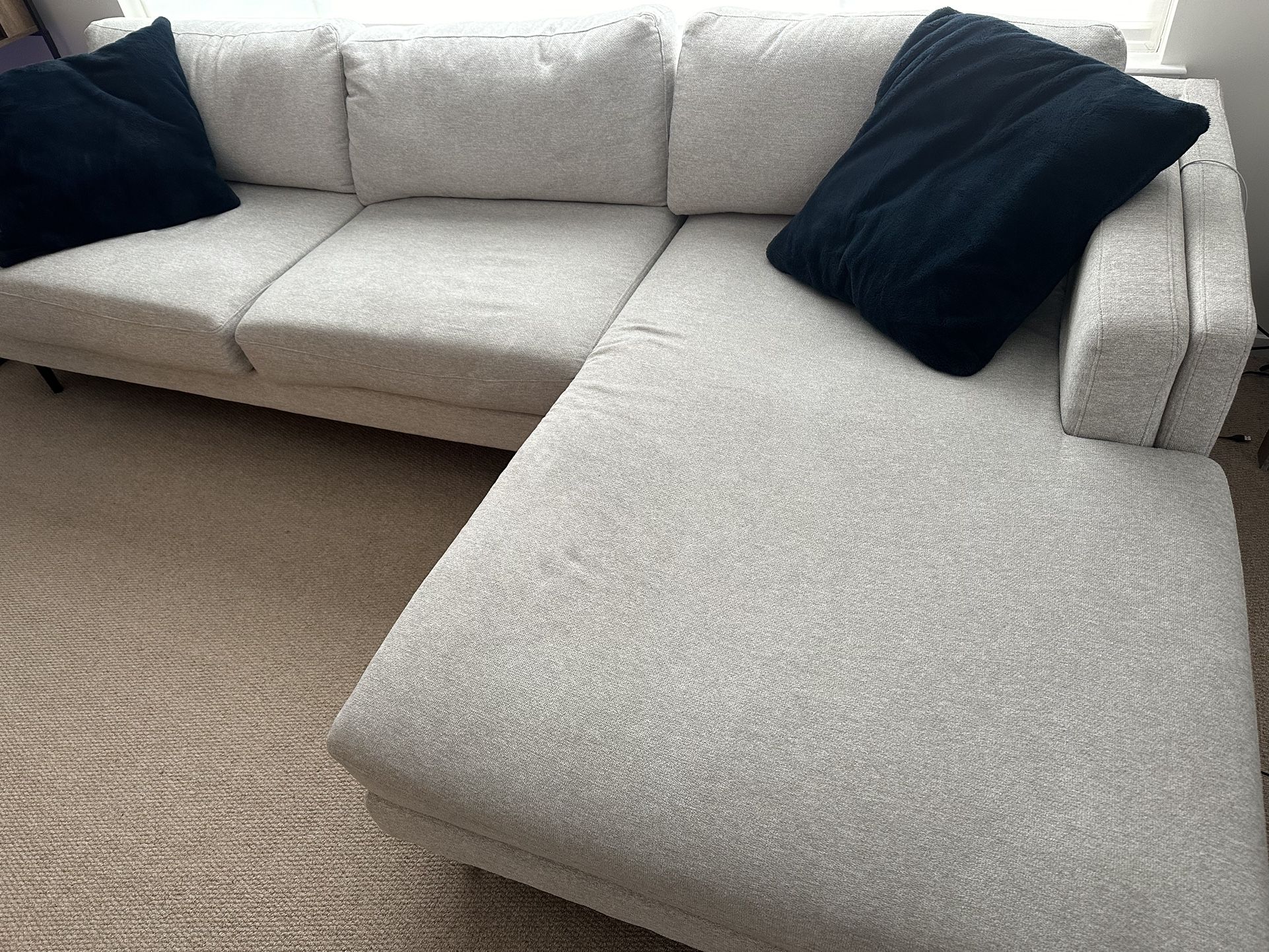 Light Grey Sectional