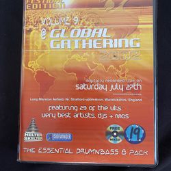 Accelerated Culture @ Global Gathering Vol 9  Drum & Bass Jungle Tape Pack w/ CD (Rare Collectors Item!)