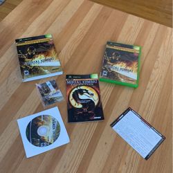 Mortal Kombat collectors edition scorpion cover bonus disk