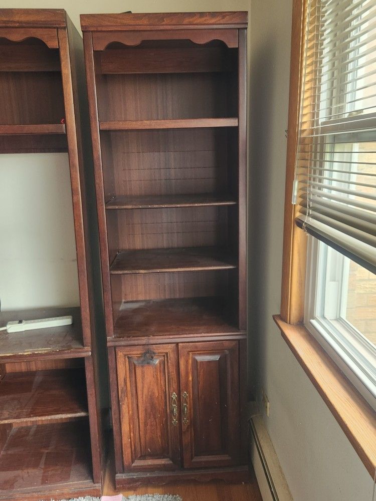 Solid Wood Bookshelf