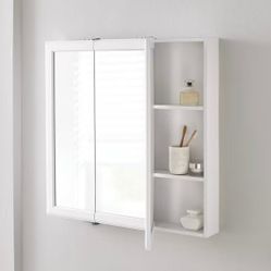 Home Decorators Collection 30 in. W x 29 in. H Rectangular Medicine Cabinet with Mirror