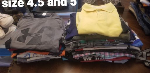 Boys shirts 4.5 and 5T.