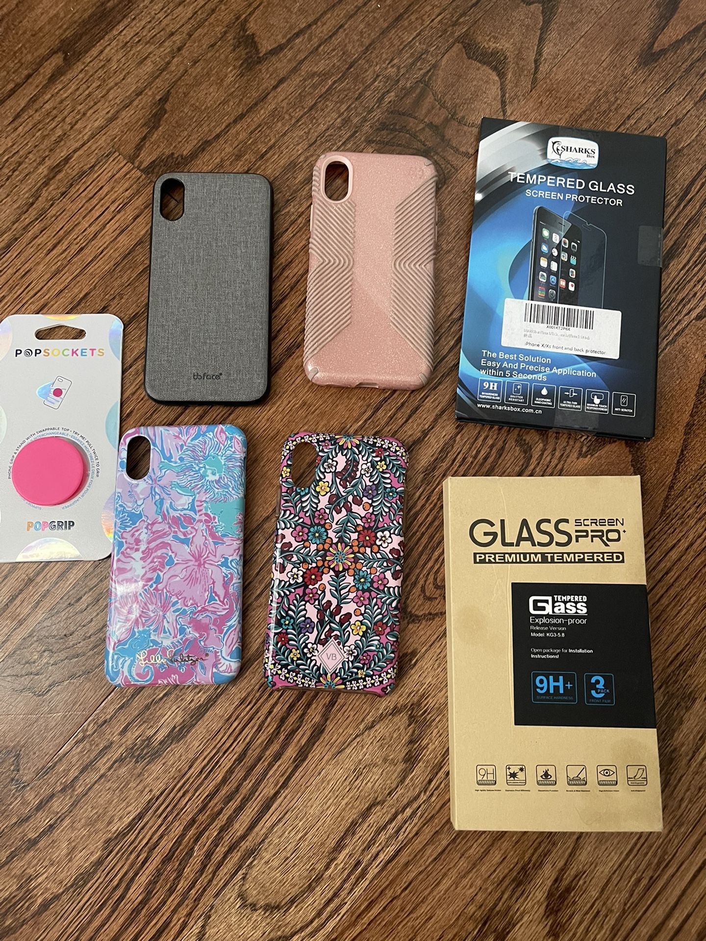 Iphone X Cases, Screen Protectors, And Pop Socket