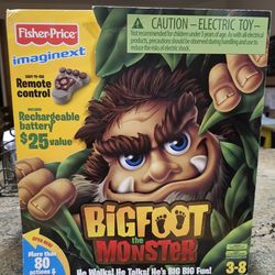 New Unopened Box Fisher Price Imaginext Big Foot The Monster 2010