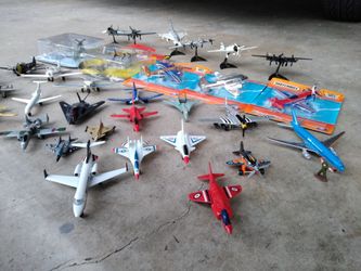 Planes and jets models die cast all of it