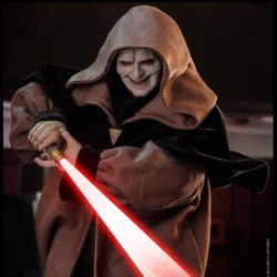 Hot Toys 1/6 Star Wars EP 3 ROTS Darth Sidious Figure MMS745 