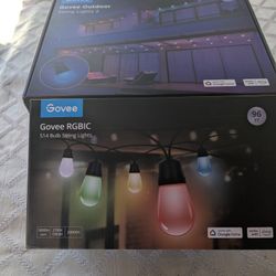 96ft. govee Smart outdoor string lights 