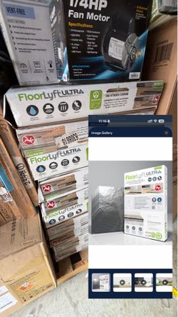 FloorLyft Premium Flooring Underlayment 90 Sq Ft - Moisture Resistant - Brand New