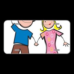 License Plate Novelty Car Front Adult Relationship Matrimony Parent