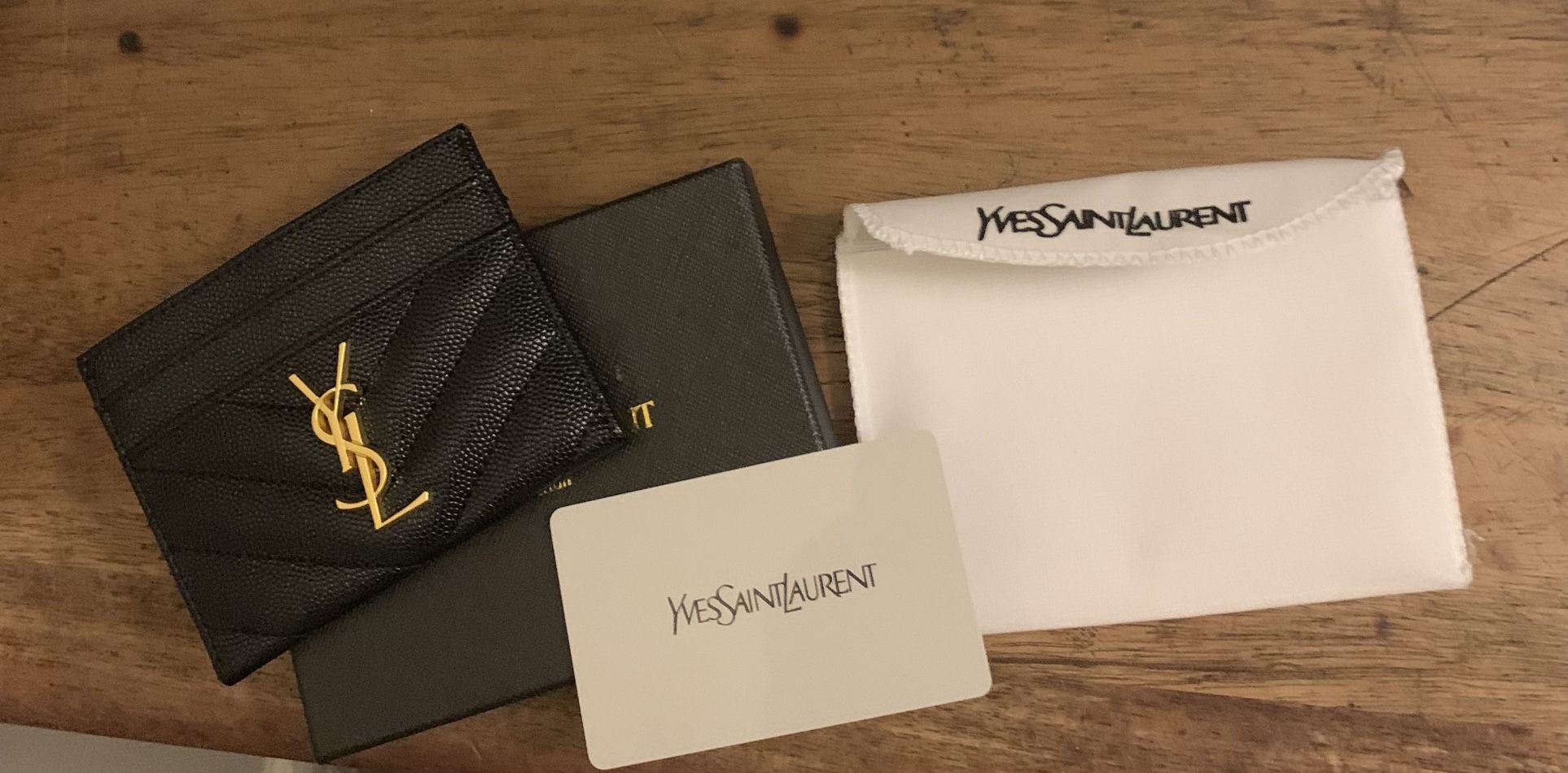 YSL card Holder