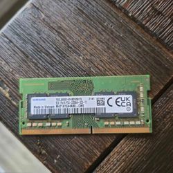 Samsung 8GB DDR4 Laptop RAM 320OMHz SODIMM