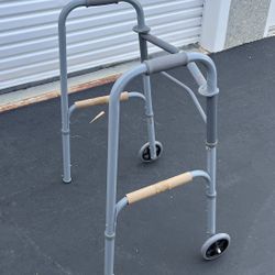 Two Button Folding Walker