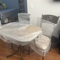 Brand New Metal Table And Chair Set