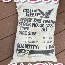 ❄️☃️⛷️15"-16-17-18-19-20-21-22" TIRES LT QG-3227 PEERLESS SCC SNOW CABLES/CHAINS QG3227 CAR TRUCK SUV JULIAN MOUNT LAGUNA TAHOE BIG BEAR MAMMOTH