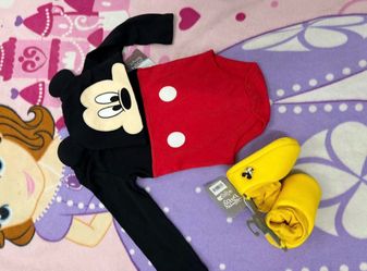 Mickey Mouse costume set 18/24 months