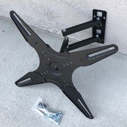 New $12 Full Motion 17”-42” TV Wall Mount Bracket Swivel Max Weight 45lbs, VESA 100-400mm 