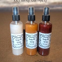 Glowing Skin Dry Body Oil - scented