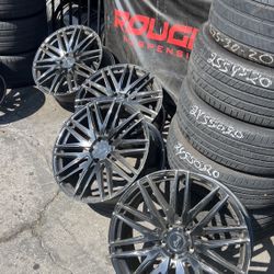 PORSCHE 5x130 22” NICHE WHEELS 