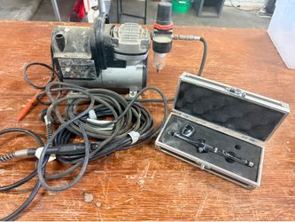 Renegade Krome Airbrush Kit w/ Compressor