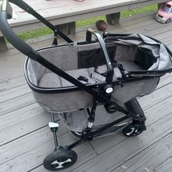 INFANS(Chicco)STROLLER Bassinet, HARDLY used Clean. See Pics. Only $35