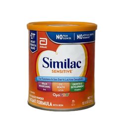 (1) Similac Sensitive 12.5 oz Powder